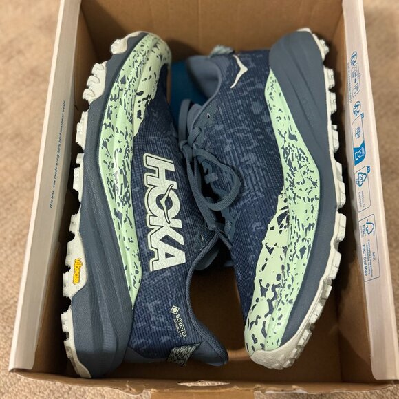 Women's HOKA Speedgoat 6 GTX Size 7, Blue - Picture 2 of 3